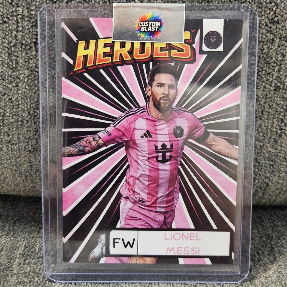 Lionel Messi CUSTOM Card Heroes